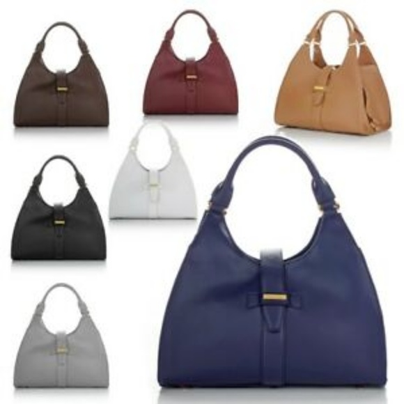 IMAN Handbags - IMAN Platinum Luxe Leather City Chic Handbag